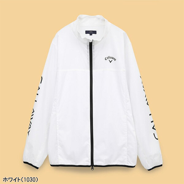 キャロウェイ 長袖 フルジップブルゾン ストレッチリップストップフルジップブルゾン メンズ C25115100 アウター トップス ゴルフウェア 2025年春夏モデル Callaway 春夏ウェア アパレル 2