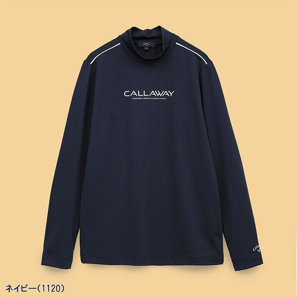【最大2,000円OFFクーポン配布！9日20：00〜16日 01：59まで】 【レディース】キャロウェイ 長袖 モックネックシャツ C25133201 トップス ゴルフウェア Callaway golf 2025年春夏モデル 春夏ウェア アパレル 女性用
