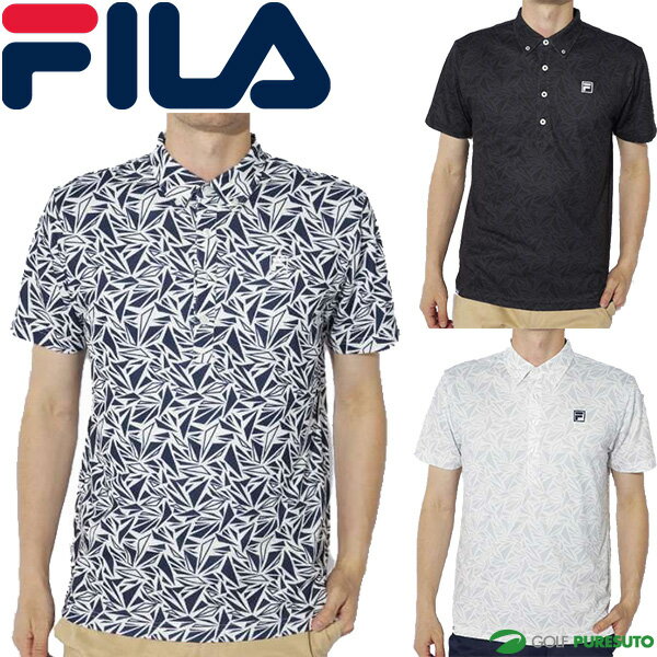FILA Golf - 【お買い物マラソン！店内全品P5倍以上！25日 0：00〜23：59まで】 フィラ ゴルフ 半袖 ポロシャツ メンズ 784-612Y トップス ゴルフウェア FILA GOLF 2024年秋冬モデル 春夏ウェア 秋冬ウェア 784612Y