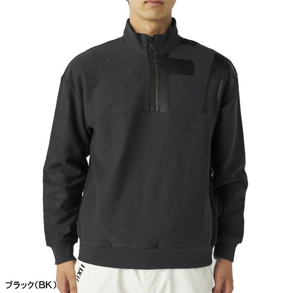 フィラ ゴルフ 長袖 ハーフジップ プルオーバー メンズ 785-563 トップス トレーナー ゴルフウェア 2025年秋冬モデル FILA GOLF 秋冬ウェア 785563