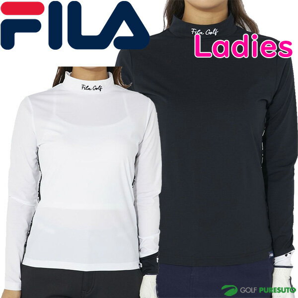 フィラゴルフ長袖モックネックシャツ...