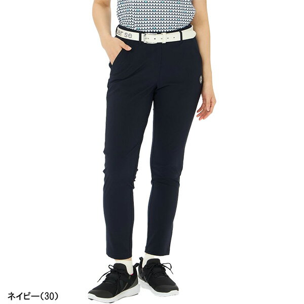 【お買い物マラソン！店内全品P5倍以上！14日 20：00〜15日 23：59まで】 【レディース】アンパスィ ロングパンツ スイングドライWクロスパンツ AFS5025E4 ボトムス ゴルフウェア 2025年春夏モデル and per se 春夏ウェア 女性用