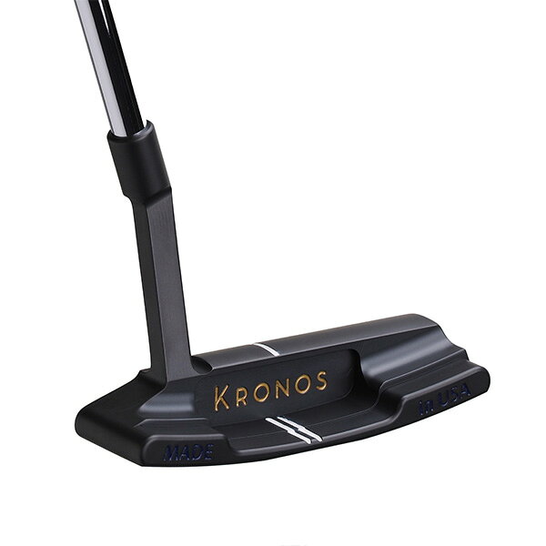 KRONOS GOLF TOUCH Slant BK パター スラントネックブレードタイプ　スチールシャフト 2025年モデル[クロノス ゴルフ タッチ スラント ブラック PUTTER]