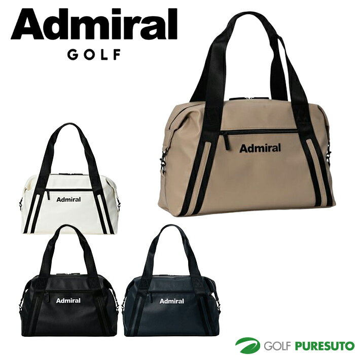 アドミラル ゴルフ ボストンバッグ シボ合皮 ADMZ6AB3 ゴルフバッグ ロッカーバッグ 2026年モデル Admiral GOLF