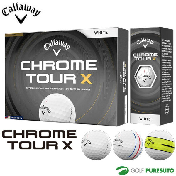 ����������� ������ĥ���X ����եܡ��� 1������(12����) 2026ǯ��ǥ� Callaway[CHROME SOFT TOUR X][���ե� �ĥ�������...