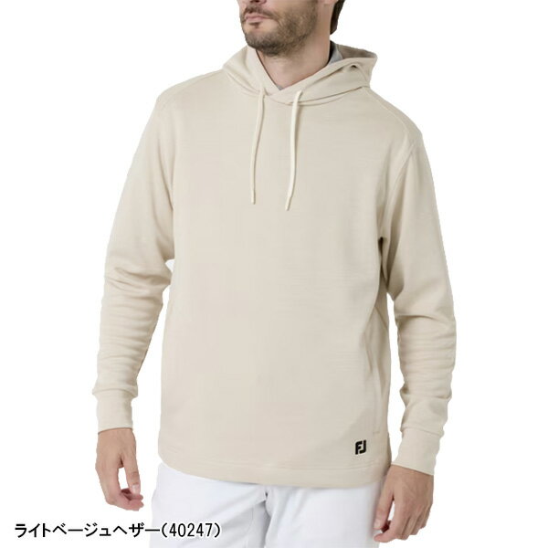 【最大2,000円OFFクーポン配布！23日20：00〜27日 01：59まで】 フットジョイ 長袖 ストレッチフーディープルオーバー パーカー Essential Ms LtWt メンズ FJ-S26-BEM01 40247／40248／40252／40253／40255 トップス ゴルフウェア 2026年春夏モデル FOOTJOY 春夏ウェア