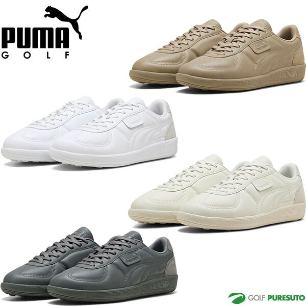 PUMA - 【最大2,000円OFFクーポン配布！14日20：00〜17日 09：59限定！】 プーマ ゴルフ ゴルフシューズ パレルモ G スパイクレスシューズ メンズ 313178 2026年春夏モデル PUMA GOLF Palermo 靴 紐タイプ シューレース 2E相当