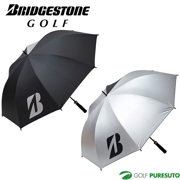 BRIDGESTONE - 【お買い物マラソン！店内全品P5倍以上！24日 20：00〜25日 23：59まで】 ブリヂストン ゴルフ 銀傘 ジャンプ式 110cm 収納袋付 遮光 UM2602 2026年モデル BRIDGESTONE GOLF