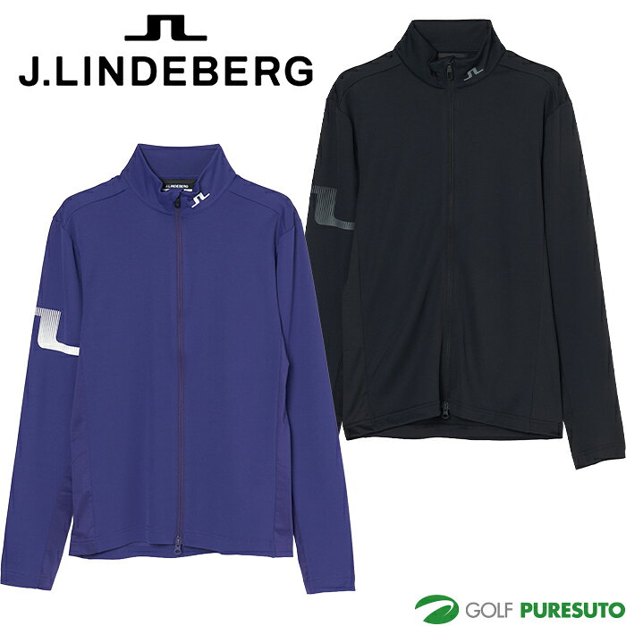 J Lindberg - 【最大2,000円OFFクーポン配布！14日20：00〜17日 09：59限定！】 ジェイリンドバーグ 長袖 ミッドレイヤー Heath Zip 071-53110 J.LINDEBERG