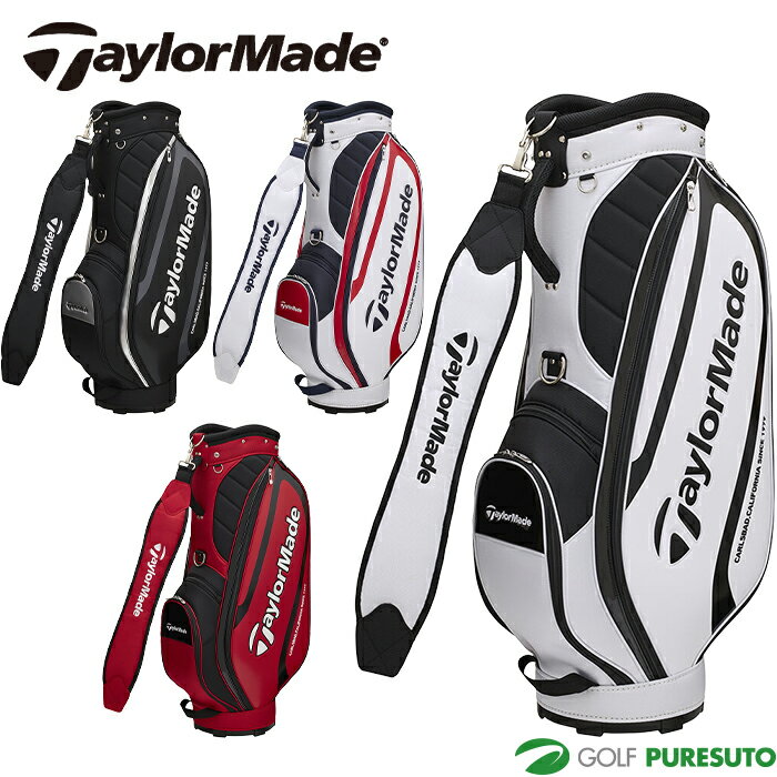 Taylor Made - 【お買い物マラソン！店内全品P5倍以上！24日 20：00〜25日 23：59まで】 テーラーメイド 9.0型 軽量 トゥルーライト カート キャディバッグ TL873 ゴルフバッグ ゴルフクラブバッグ 47インチ対応 2026年モデル TaylorMade