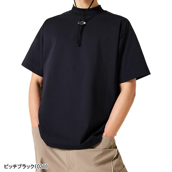 【お買い物マラソン！店内全品P5倍以上！4日 20：00〜5日 23：59まで】 オークリー 半袖 モックネックシャツ オーシンクパックスクイーズモック 2.0 メンズ FOA409095 トップス ゴルフウェア 2026年春夏モデル Oakley O-Sync Pack Squeeze Mock 2.0 春夏ウェア puresuto-10110706 ゴルフ プレスト サンプル画像2