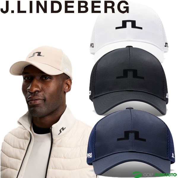 Rakuten - 【スーパーSALE！店内全品P5倍以上！4日 20：00〜5日 23：59まで】 J.リンドバーグ ゴルフキャップ JL Pro Cap メンズ 073-55306 ヘッドウェア 帽子 J.LINDEBERG 2026年春夏モデル 春夏ウェア