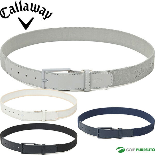 CALLAWAY - 【スーパーSALE！店内全品P5倍以上！10日 0：00〜11日 01：59まで】 キャロウェイ ゴムジャカードベルト メンズ C26192107 ゴルフウェア アパレル小物 2026年春夏モデル 春夏ウェア Callaway GOLF