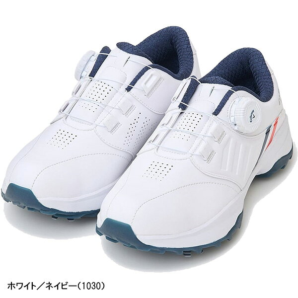 【最大2,000円OFFクーポン配布！4日20：00〜11日 01：59まで】 【レディース】キャロウェイ ゴルフシューズ AEROSPORT WM ウィメンズ エアロスポーツ スパイクシューズ C26996220 3E相当 ダイヤル式 ダイヤルタイプ 2026年春夏モデル Callaway 靴 鋲 女性用