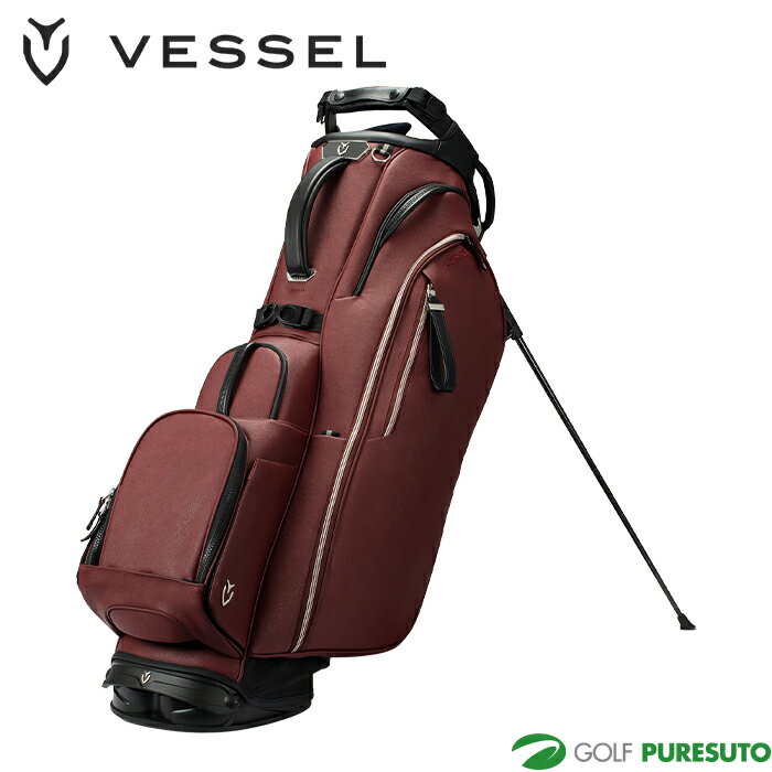 楽天市場】vessel キャディ バッグ（カラーレッド）の通販