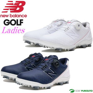 【1日はP5倍】【レディース】【日本仕様】ニューバランス スパイクボア ゴルフシューズ WG1000 ウィズ：D [New Balance Golf 靴 Boa 女性用]