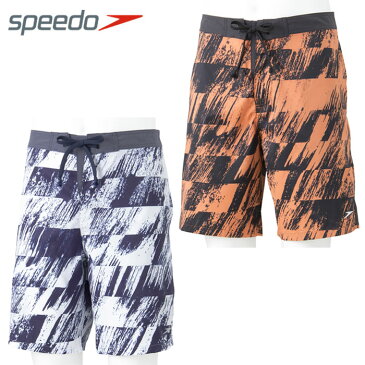 【1日はP13倍★エントリー＆楽天カード決済で】スピード speedo スプラッシュ ボーダーウォーターショーツ SL41906 メンズ レジャー ショートパンツ ストレッチ 撥水