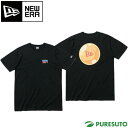 【P3倍★最大2000円OFFクーポン】ニューエラ ドラゴンボール フラッグロゴ 半袖 コットンTシャツ ブラック メンズ 12110844