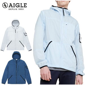 【21日20時からP5倍】【在庫処分】エーグル AIGLE 軽量 メシー ジャケット ZBHJ112 メンズ 長袖 アウトレット