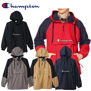 【4日20時からP10倍】チャンピオン champion アノラックパーカー C3-R603 メンズ アクションスタイル 撥水 フード 長袖 デイリー