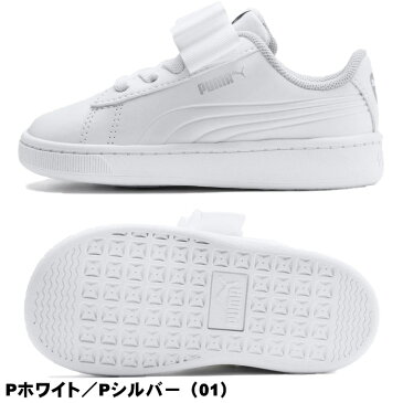 【ガールズ】プーマ PUMA ビッキー V2 リボン SL AC スニーカー 370519 ジュニア ベビー