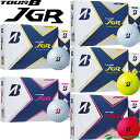 ブリヂストンゴルフ TOUR B JGR ゴルフボール 1ダース ★2021年モデル★ 赤 飛び系 ディスタンス系