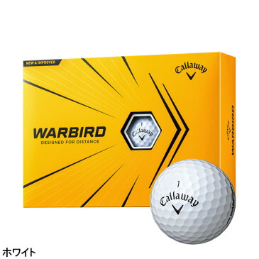 キャロウェイ ゴルフボール ウォーバード 2ダースセット(24球入)2021年モデル