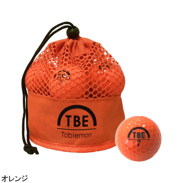 TOBIEMON 飛衛門 ゴルフボール メッシュバッグ入り スタンダード2ピースボール 12...