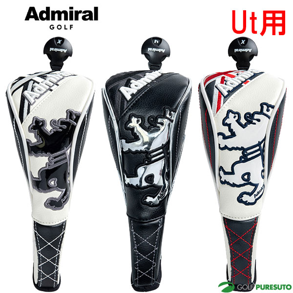 [Shopping Marathon! Earn 5x or more points on all items in store! From 0:00 on the 15th to 01:59 on the 16th] Admiral Golf Headcover for Utility Clubs ADMG1BH6 Sports Model Unisex