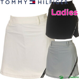 【レディース】トミー ヒルフィガー ゴルフ ロゴテープ キュロットスカート THLA225 ゴルフウェア