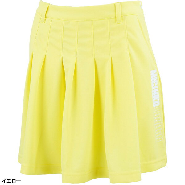 【スーパーSALE！11日 01：59まで全条件達成で全品ポイント最大5倍以上】 【在庫処分】【レディース】ミチコロンドン プリーツスカート MLG2S-08 ゴルフウェア インナーパンツ付き