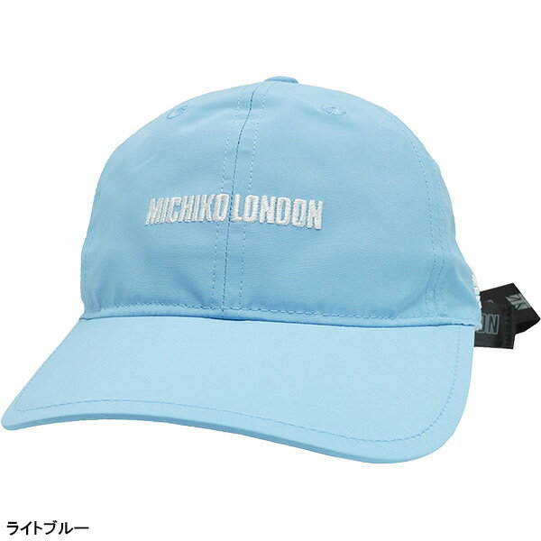 【お買い物マラソン！店内全品P5倍以上！9日 20：00〜10日 23：59まで】 【在庫処分】【レディース】ミチコロンドン ゴルフキャップ MLG2S-14 リボン付きキャップ ゴルフウェア