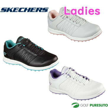 【23日8時59分まで最大4000円OFFクーポン有】【レディース】スケッチャーズ SKECHERS ゴルフシューズ GO GOLF PIVOT EE相当 スパイクレス 紐タイプ 123009