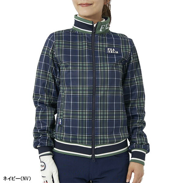 【在庫処分】【レディース】フィラ ゴルフ 長袖 フルジップ ボンディングジャケット 792-208 アウター ゴルフウェア アウトレット セール