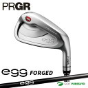 【1日までP5倍】プロギア NEW egg FORGED アイアン 単品（ 5 6 AW AS SW）オリジナルカーボンシャフト 2019年モデル 日本仕様 日本正規品 PRGR ニューエッグ フォージド