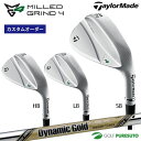 y31܂P5{zyJX^I[_[ze[[Ch ~hOCh 4 EFbW Dynamic Gold EX TOUR ISSUE Vtg [{dl {Ki][Taylormade MILLED GRIND 4 TOUR SATIN CHROME]yTayz