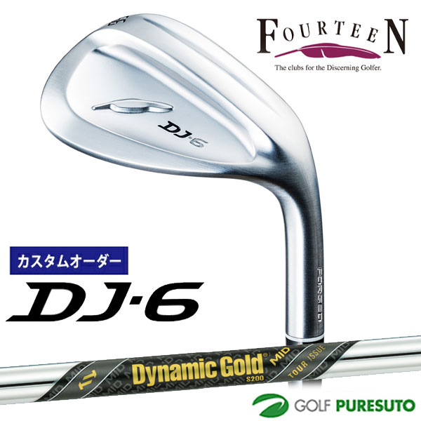 【ブラックフライデー!25日限定で店内全品P5倍】【カスタムオーダー】フォーティーン DJ-6 ウェッジ Dynamic Gold MID TOUR ISSUE...