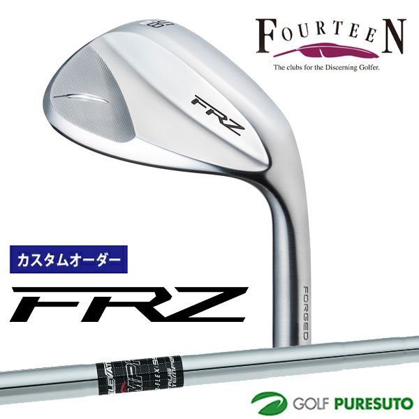 【ブラックフライデー!25日限定で店内全品P5倍】【カスタムオーダー】フォーティーン FRZ ウェッジ パールサテン仕上げ ウェッジ ELEVATE MPH 9...