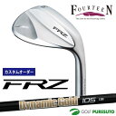 【ブラックフライデー!25日限定で店内全品P5倍】【カスタムオーダー】フォーティーン FRZ ウェッジ パールサテン仕上げ ウェッジ Dynamic Gold ...