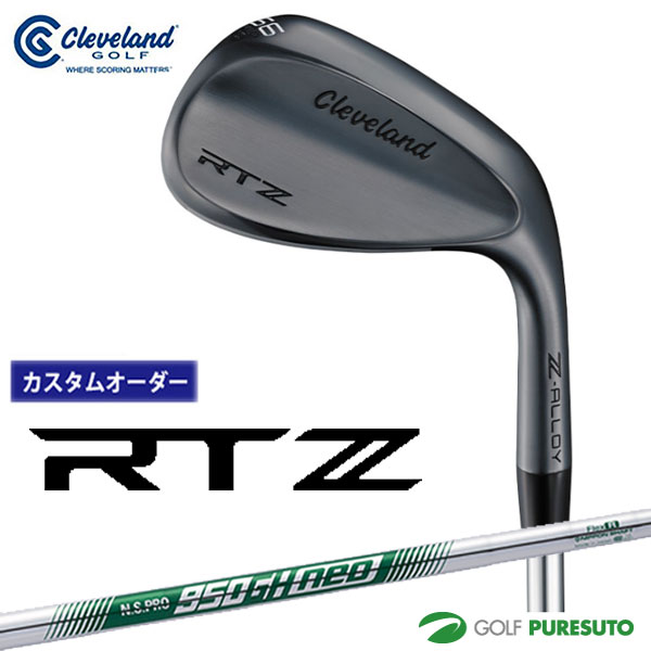 【ブラックフライデー!25日限定で店内全品P5倍】【カスタムオーダー】クリーブランド RTZ ブラックサテン ウェッジNS PRO 950GH neo スチール...