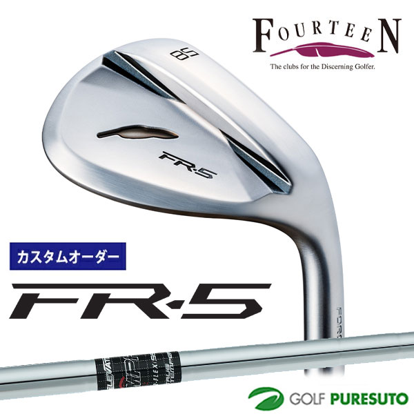 【ブラックフライデー!25日限定で店内全品P5倍】【カスタムオーダー】フォーティーン FR-5 ウェッジ パールサテン仕上げ ウェッジ ELEVATE MPH ...
