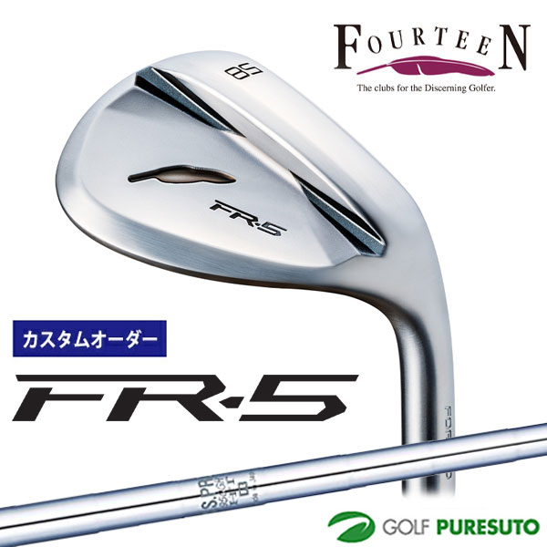 【ブラックフライデー!25日限定で店内全品P5倍】【カスタムオーダー】フォーティーン FR-5 ウェッジ パールサテン仕上げ ウェッジ NS PRO 950GH...