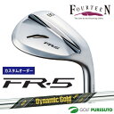 【ブラックフライデー!25日限定で店内全品P5倍】【カスタムオーダー】フォーティーン FR-5 ウェッジ パールサテン仕上げ ウェッジ Dynamic Gold...