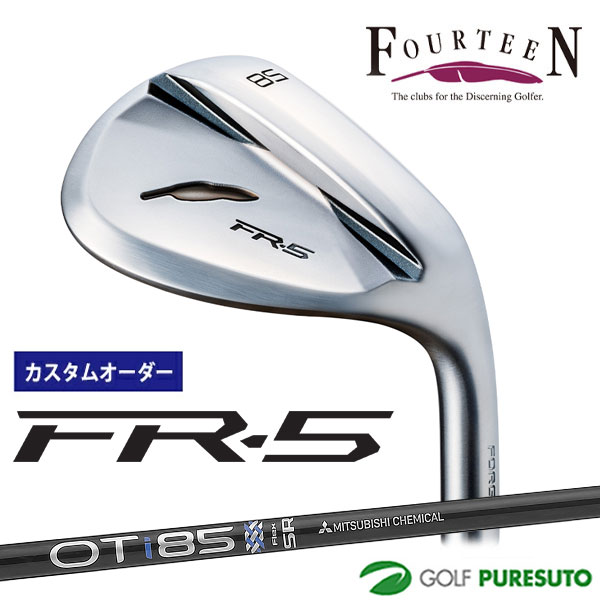 【ブラックフライデー!25日限定で店内全品P5倍】【カスタムオーダー】フォーティーン FR-5 ウェッジ パールサテン仕上げ ウェッジ OT IRON カーボン...