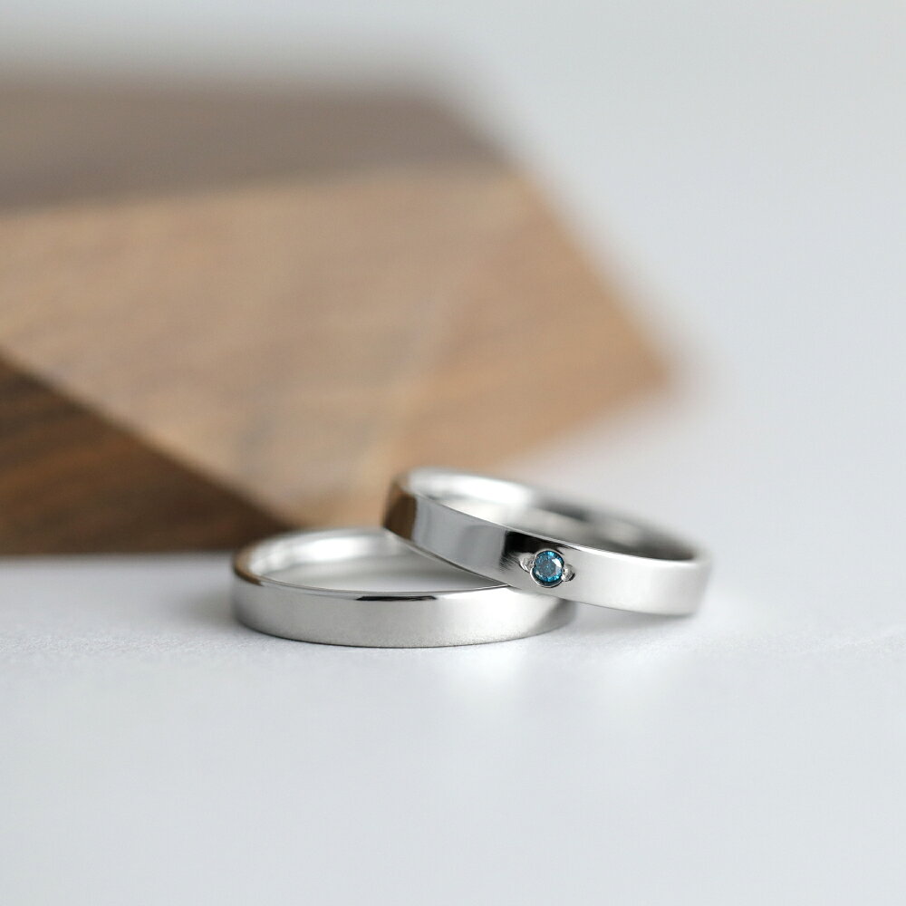 結婚指輪 チタン セミオーダー マリッジリング 金属アレルギー対応 ペアリング 日...