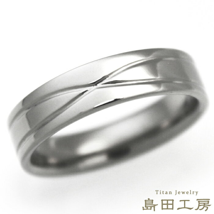 純チタン 指輪 リング チタンリング 単品 金属アレルギー対応 ノンメッキ ノンコーティング 日本製 刻印無料 メンズ レディースインフィニティ セミオーダー 幅4mm～6mm 永遠の絆 シンプル 着け心地重視 大きいサイズ可 R020記念日
