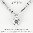 金属アレルギー対応 天然ダイヤモンド0.1ct 純チタン ペンダント ベゼルセッティング 一粒石 チタンネックレス チタンペンダント つけっぱなし 温泉OK シンプル おしゃれ 普段使い カジュアル チェーン レディース プレゼント ギフト 自分ご褒美 誕生日 記念日