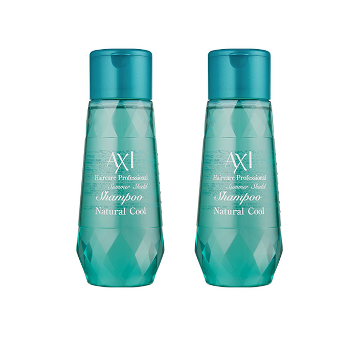 【クオレ ヘアケア】 AXI サマーシールドシャンプー ナチュラルクール 250ml ×2本セット