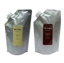 WILL ファンゴエステ ヘアシャンプー 詰替用 500mL + ヘアコンディショナー詰替用 500ml