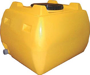 ホームローリー 100L　黄色　（雨水タンク）　【貯水槽・貯水タンク】　【スイコー】